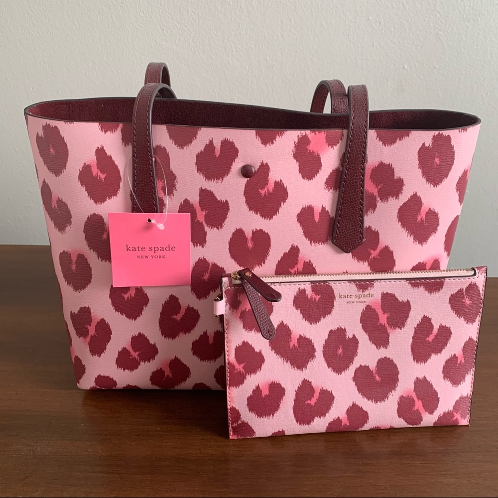 Kate Spade Molly Leopard Tote Bag